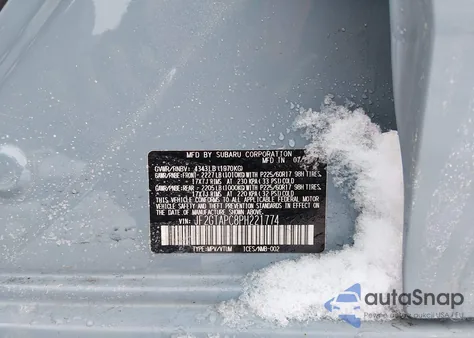 2023 Subaru Crosstrek Premium z USA, uszkodzony, nr VIN JF2GTAPC8PH221774